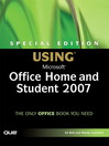 Special Edition Using Microsoft Office Home and Student 2007 eBook Special Edition Using Microsoft Office Home and Student 2007 eBook